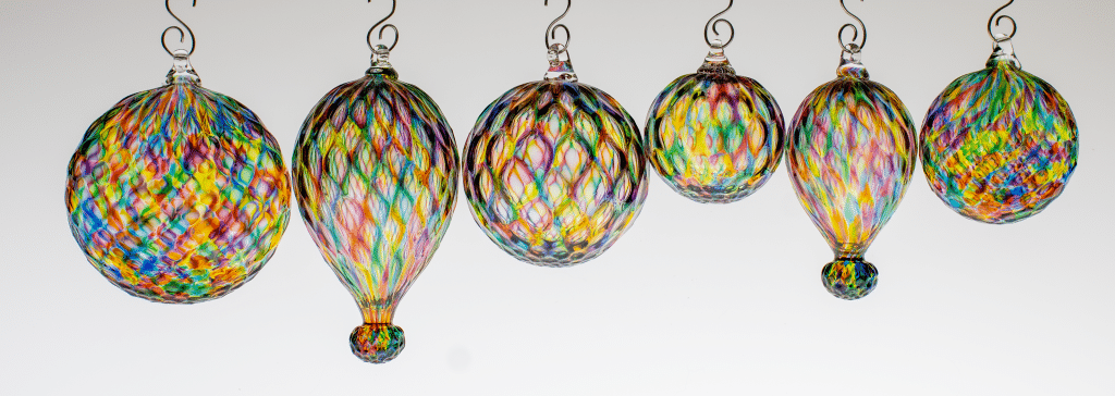 Diamond Rainbow Ornaments